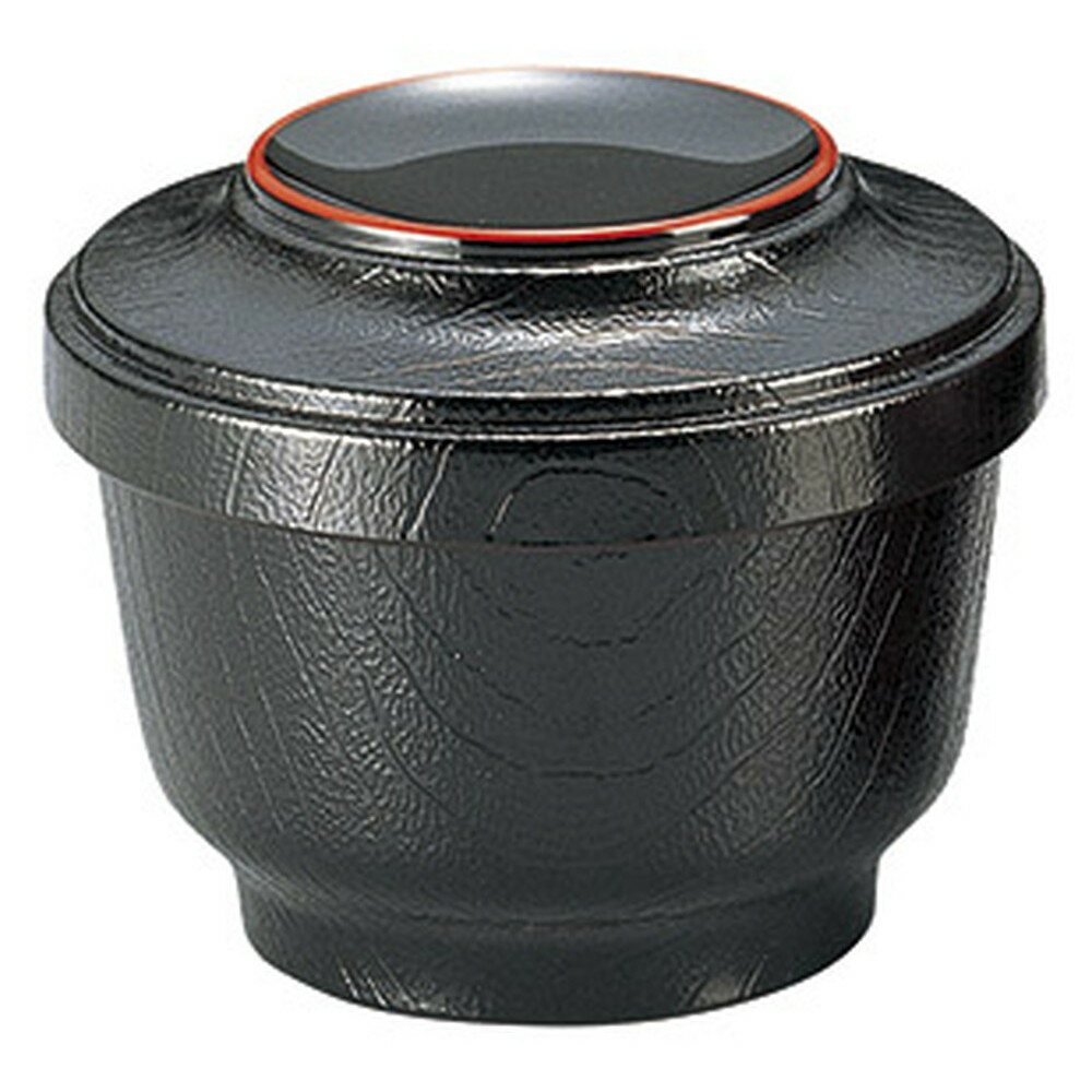 Rice Bowls - ［TA］耐熱富士型飯器 黒天朱(内朱) [ φ11.9 x 9.3cm 460cc 167g ] | 飯器 お茶碗 おすすめ 人気 食器 業務用 飲食店 カフェ うつわ 器 おしゃれ かわいい お洒落 ギフト プレゼント 引き出物 内祝い 結婚祝い 誕生日 贈り物 贈答品