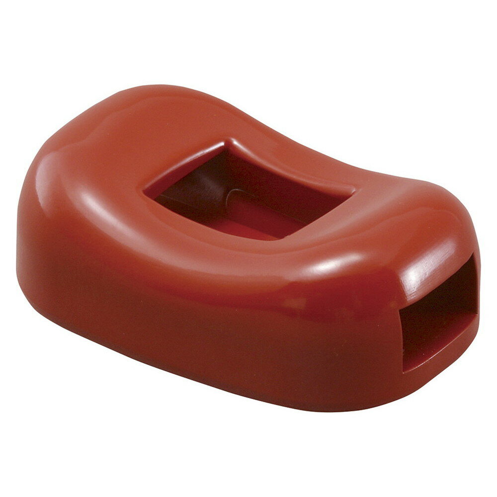 ［AC］ビーンズ箸止兼用箸置 朱 [ 4.1 x 2.8 x 1.5cm ] | 箸置き 箸置 はしおき 箸 カトラリー 食器 業務用 飲食店 カフェ うつわ 器 おしゃれ かわいい お洒落 ギフト プレゼント 引き出物 内祝い 結婚祝い 誕生日 贈り物 贈答品