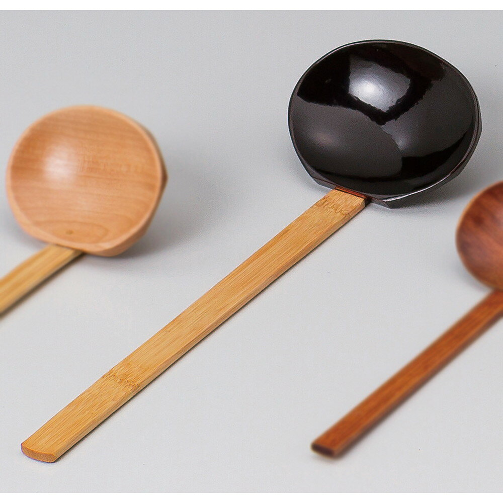 ☆ 杓子 ☆ 田舎杓子(中) [ 約φ8.7 x 柄長22cm ] 【 飲食店 和食器 定食屋 居酒屋 業務用 】