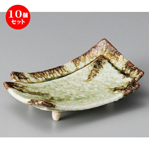 10個セット☆ 向付 ☆ 灰釉井桁向付 [ 175 x 112 x 50mm ] | 和食器 鉢 小鉢 ボウル 浅鉢 料亭 ホテル 食器 業務用 飲食店 カフェ うつわ 器 おしゃれ かわいい ギフト プレゼント 内祝い 誕生日 贈り物 贈答品 おすすめ 食器セット