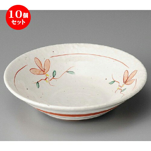 10個セット☆ 向付 ☆ 粉引花絵向付 [ 165 x 45mm ] | 和食器 鉢 小鉢 ボウル 浅鉢 料亭 ホテル 食器 業務用 飲食店 カフェ うつわ 器 おしゃれ かわいい ギフト プレゼント 内祝い 誕生日 贈り物 贈答品 おすすめ 食器セット