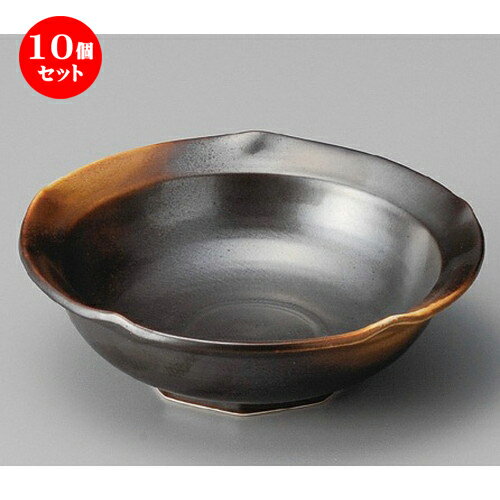 10個セット☆ 向付 ☆ やきしめ梅型4.8鉢 [ 145 x 48mm ] | 和食器 鉢 小鉢 ボウル 浅鉢 料亭 ホテル 食器 業務用 飲食店 カフェ うつわ 器 おしゃれ かわいい ギフト プレゼント 内祝い 誕生日 贈り物 贈答品 おすすめ 食器セット