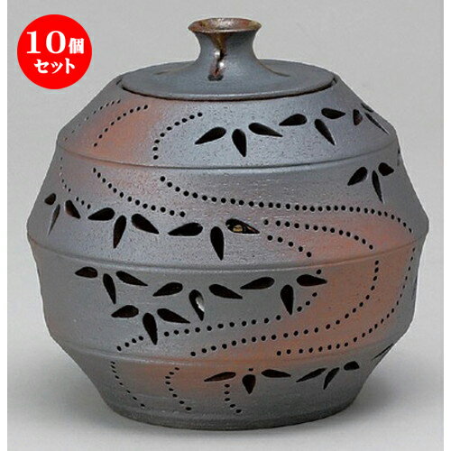 10個セット☆ 照明器具 ☆ 灯り花入 丸の竹節笹（小） [ 200 x 190mm ] 【インテリア 和室 花入れ 香炉 】