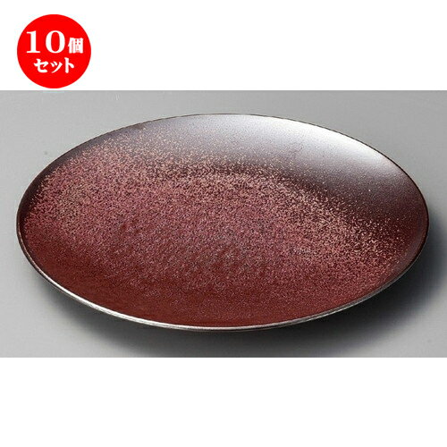 10個セット ☆ 大皿 ☆ 鉄結晶28cmディナー [ 282 x 27mm ] | 大きい お皿 大皿 盛り皿 盛皿 人気 おすすめ パスタ皿 パーティー 食器 業務用 飲食店 カフェ うつわ 器 ギフト プレゼント誕生日 贈り物 贈答品 おしゃれ かわいい 食器セット