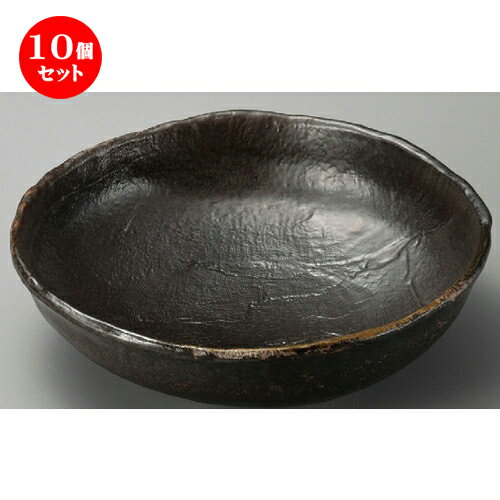 10個セット☆ 萬古焼大皿 ☆ 琥珀10.0盛鉢 [ 295 x 85mm ] | 盛り鉢 盛鉢 万能 取り鉢 おすすめ 食器 業務用 飲食店 カフェ うつわ 器 おしゃれ かわいい お洒落 可愛い おしゃれ かわいい お洒落 可愛い 食器セット