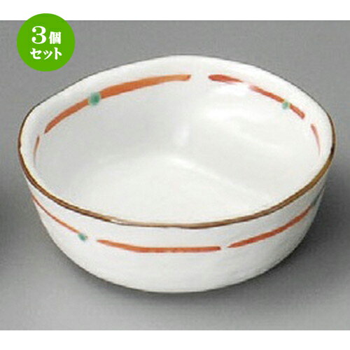3個セット☆ 呑水 ☆ 朱つなぎ十草結びとん水 [ 107 x 105 x 40mm ] | 和食器 呑水 とんすい 玉割 料亭 ホテル 食器 業務用 飲食店 カフェ うつわ 器 おしゃれ かわいい ギフト プレゼント 内祝い 誕生日 贈り物 贈答品 おすすめ 食器セット