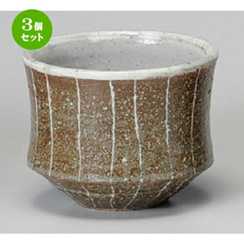 3個セット☆ フリーカップ ☆ 焼締彫十草おおぶり碗 [ 98 x 77mm 300cc ] | フリーカップ タンブラー カップ コップ ビール 酒器 お酒 居酒屋 バー bar 晩酌 人気 おすすめ 食器 業務用 飲食店 カフェ うつわ 器 おしゃれ かわいい ギフト プレゼント 誕生日 贈り物 贈答品