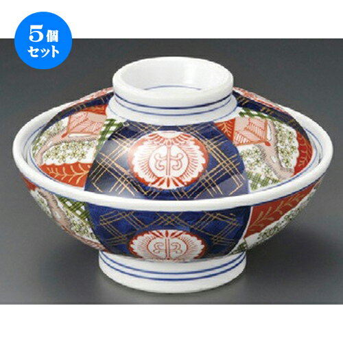 5個セット 蓋丼 / 桜錦間取6.0平蓋丼 [ 180 x 105mm ] | 丼ぶり 丼 どんぶり 食器 業務用 飲食店 カフェ うつわ 器 おしゃれ かわいい お洒落 可愛い ギフト プレゼント 引き出物 内祝い 結婚祝い 誕生日 贈り物 贈答品 おすすめ 人気 食器セット
