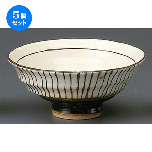 5個セット☆ 夫婦飯碗 ☆ 織部十草飯碗（大） [ 126 x 58mm ] | 人気 おすすめ 食器 洋食器 業務用 飲食店 カフェ うつわ 器 おしゃれ かわいい ギフト プレゼント 誕生日 贈答品 食器セット 食器セット