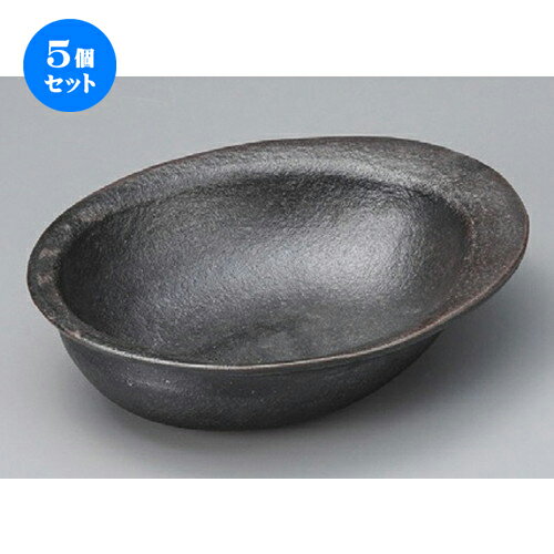 人気絶頂 5個セット 信楽焼陶板 黒釉8 0変形耐熱鉢 245 X 190 X 70mm 料亭 旅館 和食器 飲食店 業務用 激安の Indiatribune Com