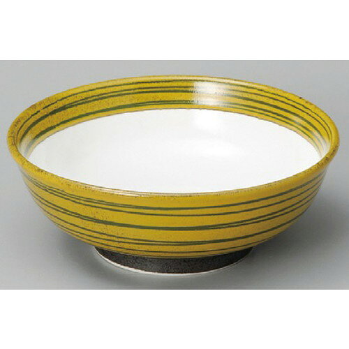 [商品名]　黄柚子7.0腰張丼[素材]　陶磁器[寸法]　[ 218 x 81mm ] お店からご自宅まで、季節を問わず、様々なシーンでご利用いただける商品です。[ 218 x 81mm ] 強化メーカーからの取り寄せ商品の為、納期まで1週間前後かかります。あらかじめご了承ください。商品によっては手造りのため、写真と色・かたちが若干異なることがございます。われものですので丁重に梱包させていただいておりますが、ご質問などございましたらお気軽にお問い合わせください。ご注文に関する注意事項は 【こちら】ご購入前にご確認ください。 &nbsp;&nbsp;&nbsp; 黄鳳凰6.8切立丼 [203 x 72mm] 黄鳳凰7.0玉丼 [221 x 82mm] 黄鳳凰7.0反高台丼 [215 x 87mm] &nbsp;&nbsp;&nbsp; 花唐草6.8ラーメン丼 [210 x 85mm] 黄翔鳳7.0反高台丼 [217 x 85mm] 黄翔鳳6.5反高台丼 [205 x 80mm]
