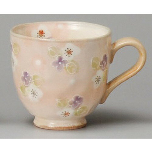 10個セット ☆ マグカップ ☆ 花友禅ピンクマグ [ 120 x 88 x 83mm ] 加賀友禅（マグカップ｜マグカップ・ティーカップ