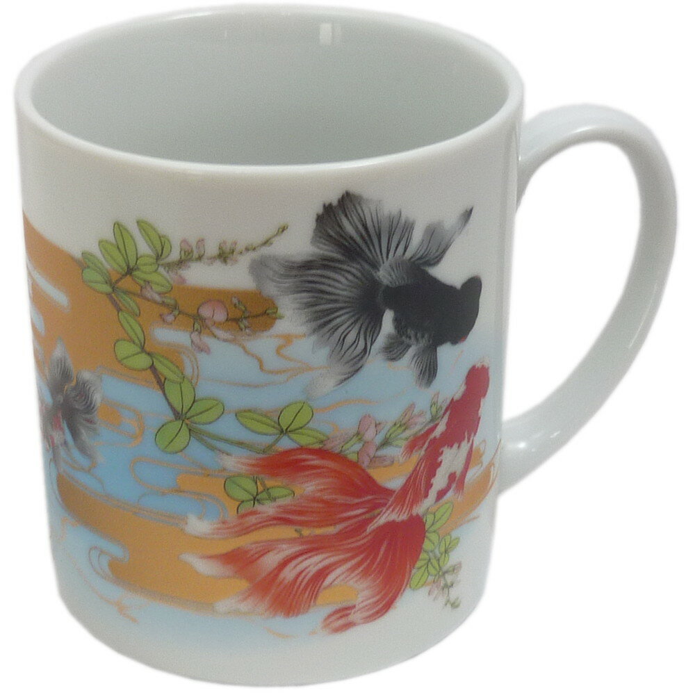 10個セット☆ 日本土産 ☆ 寿司マグ金魚 [ 80 x 90mm・280cc ] 【お土産 和物 浮世絵 贈り物 】