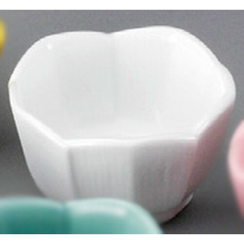 ☆ 珍味 ☆ 強化桔梗豆鉢白 [ 58 x 33mm ] | 珍味 小付け 小鉢 小皿 お漬物 薬味入れ おすすめ 人気 食器 業務用 飲食店 カフェ うつわ 器 おしゃれ かわいい お洒落 可愛い ギフト プレゼント 引き出物 内祝い 結婚祝い 誕生日 贈り物 贈答品