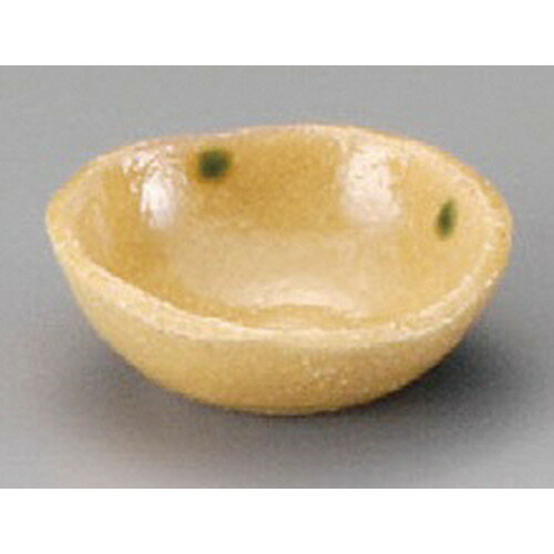 ☆ 珍味 ☆ 黄瀬戸丸珍味 [ 60 x 23mm ] | 珍味 小付け 小鉢 小皿 お漬物 薬味入れ おすすめ 人気 食器 業務用 飲食店 カフェ うつわ 器 ..