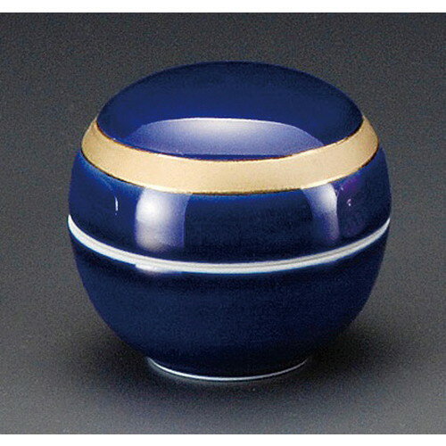 ルリ釉全帯蓋付珍味 [ 65 x 56mm ] | 珍味 小付け 小鉢 小皿 お漬物 薬味入れ おすすめ 人気 食器 業務用 飲食店 カフェ うつわ 器 おしゃれ かわいい お洒落 可愛い ギフト プレゼント 引き出物 内祝い 結婚祝い 誕生日 贈り物 贈答品