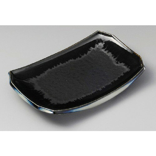 焼物皿 / 緑彩8.0焼物皿 [ 218 x 149 x 36mm ] | 焼き物皿 ステーキ皿 サンマ 焼き魚 食器 業務用 飲食店 カフェ うつわ 器 おしゃれ かわいい お洒落 ギフト プレゼント 引き出物 内祝い 結婚祝い 誕生日 贈り物 贈答品 おすすめ 人気