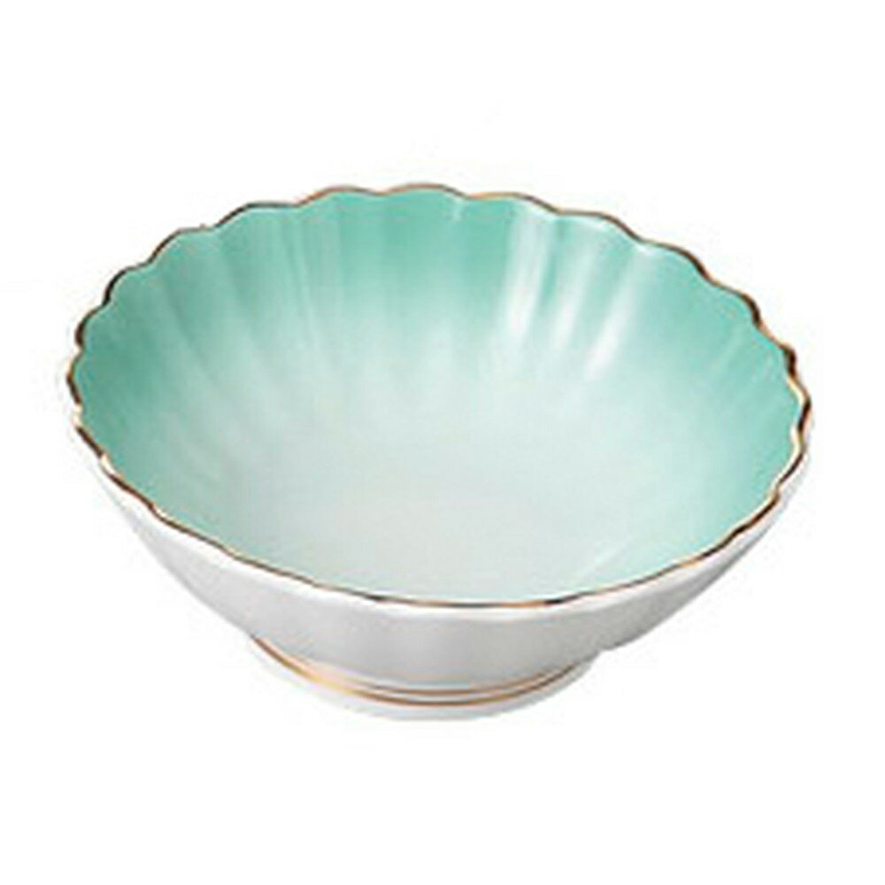 ☆ 呑水 ☆ ヒスイ菊形呑水 [ 120 x 45mm ] | 和食器 呑水 とんすい 玉割 料亭 ホテル 食器 業務用 飲食..