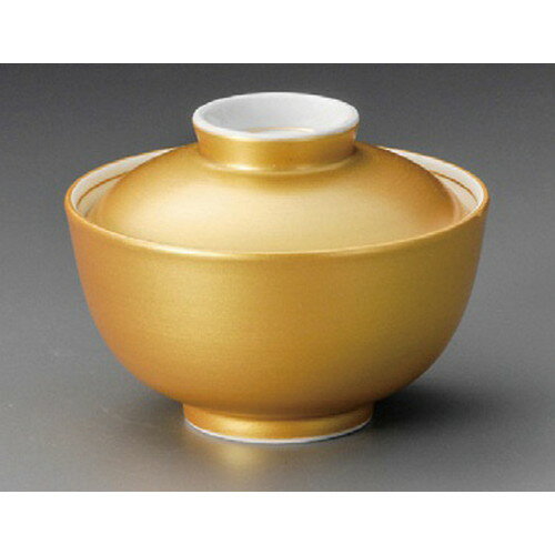 ☆ 円菓子 ☆ 金彩煮物碗 中 [ 113 x 90mm ] | 煮物 料亭 旅館 割烹 碗 人気 おすすめ 食器 業務用 飲食店 カフェ うつわ 器 おしゃれ かわいい ギフト プレゼント 引き出物 誕生日 贈り物 贈答品