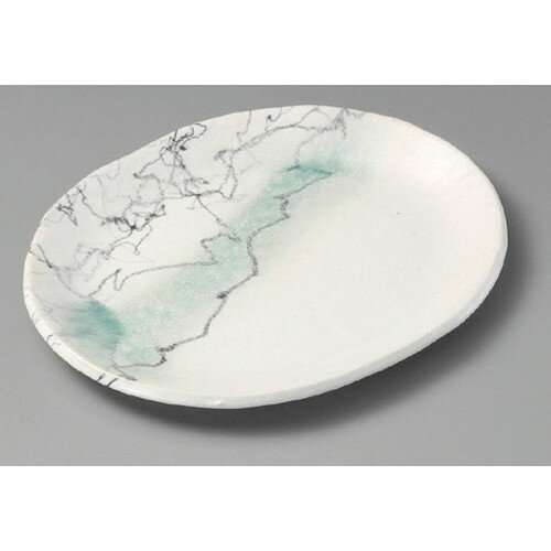 在庫限り 10個セット 焼物皿 遊線 白 変形小判皿 中 215 X 180 X mm 焼き物皿 ステーキ皿 サンマ 焼き魚 食器 業務用 飲食店 カフェ うつわ 器 おしゃれ かわいい お洒落 ギフト プレゼント 引き出物 内祝い 結婚祝い 誕生日 贈り物