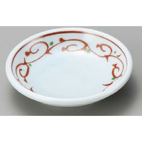 China - ☆ 小皿 ☆ 赤唐草玉渕3.0皿 [ 97 x 23mm ] | 小皿 取り皿 人気 おすすめ 食器 業務用 飲食店 小さいお皿 カフェ うつわ 器 おしゃれ かわいい ギフト プレゼント 引き出物 誕生日 贈り物 贈答品 SNS 便利 内祝い 開店祝 普段使い 引っ越し祝い