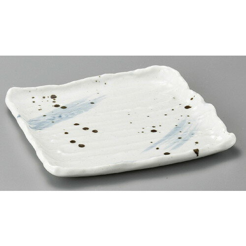 ☆ 正角皿 ☆ 涼風22cm角皿 [ 220 x 220 x 20mm ] 【料亭 旅館 和食器 飲食店 業務用 】