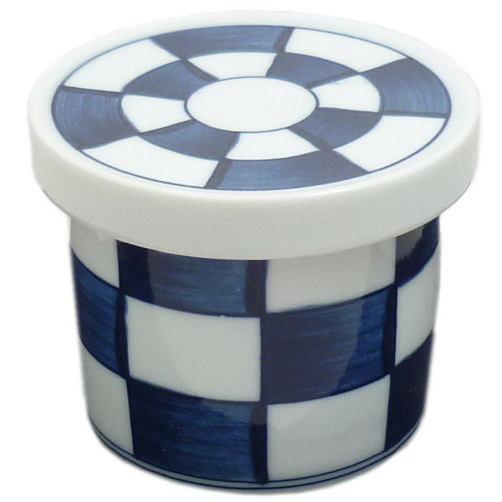 ☆ 蓋物 ☆ 市松蓋付容器 [ 95 x 75mm ] | 煮物 料亭 旅館 割烹 碗 人気 おすすめ 食器 業務用 飲食店 カ..