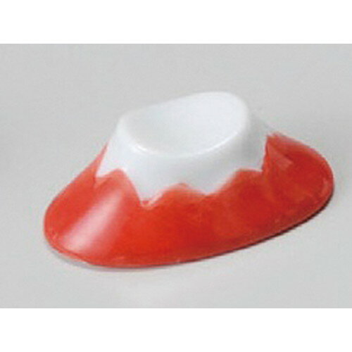 ☆ 箸置 ☆ 新富士山（赤）箸置 [ 50 x 28 x 22mm ] | 箸置き 箸置 はしおき 箸 カトラリー 食器 業務用 飲食店 カフェ うつわ 器 おしゃれ かわいい お洒落 ギフト プレゼント 引き出物 内祝い 結婚祝い 誕生日 贈り物 贈答品