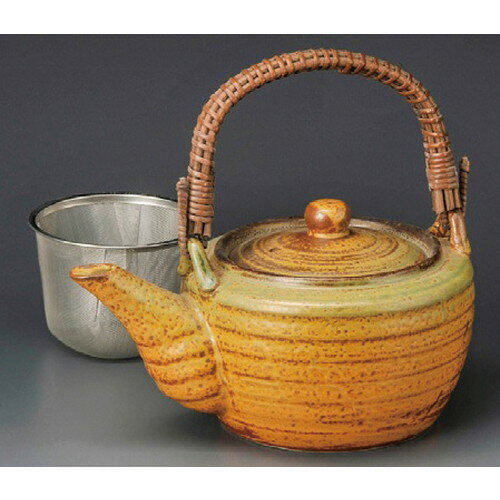 土瓶 / イラボ釉4号土瓶（茶こし付） [ 205 x 190 x H105mm 800cc ] | ポット 急須 土瓶 お茶 大きい ..