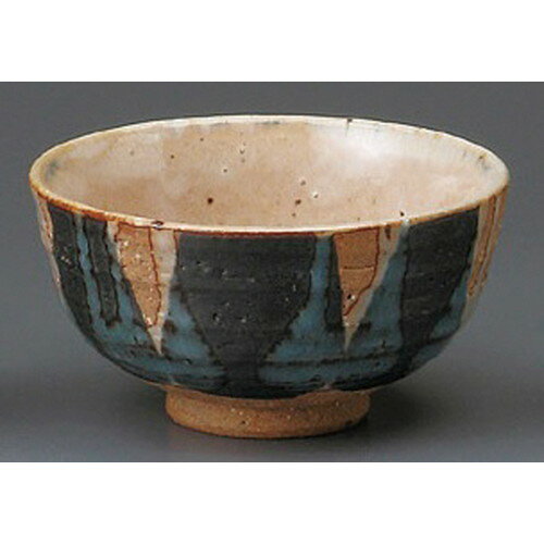 ☆ 夫婦飯碗 ☆ 黒かすみ流し十草大平 [ 118 x 63mm ] 【和食器 飲食店 お祝い 夫婦 】