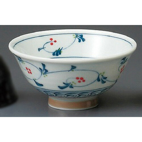 Rice Bowls - ☆ 飯碗 ☆ 軽量反茶碗うず唐草（特大） [ 146 x 68mm ] | ちゃわん お茶碗 飯碗 ご飯茶碗 白米 人気 おすすめ 食器 業務用 飲食店 カフェ うつわ 器 おしゃれ かわいい ギフト プレゼント 引き出物 誕生日 贈り物 贈答品