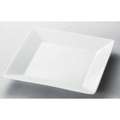 ☆ 洋食器 ☆ フレンチスタイル8吋スクエアプレート [ 211 x 28mm ] | 四角 スクエア スクエアー 角皿 パスタ 人気 おすすめ 食器 洋食器 業務用 飲食店 カフェ うつわ 器 おしゃれ かわいい ギフト プレゼント 引き出物 誕生日 贈り物 贈答品
