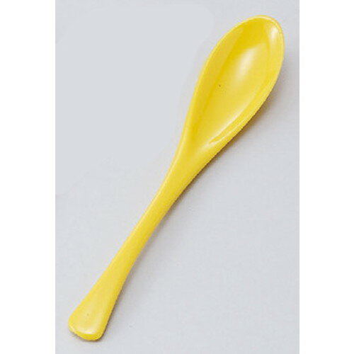 ［AC］かゆスプーン イエロー [ 195 x 34mm ] 【料亭 旅館 和食器 飲食店 業務用 業務用営業食器 】