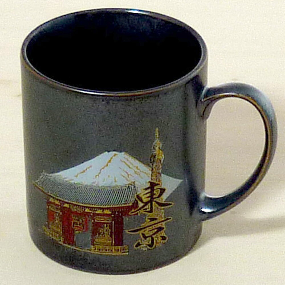 10個セット☆ 日本土産 ☆ 寿司マグ富士山浅草東京 [ 80 x 90mm・280cc ] 【お土産 和物 浮世絵 贈り物 】