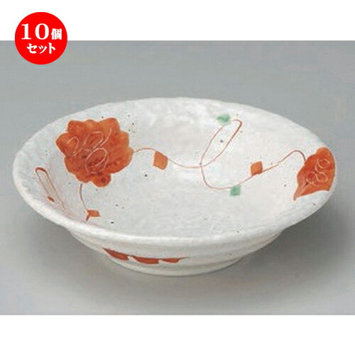 10個セット☆ 中鉢 ☆花結び5.0鉢 [ 16.3 x 4.3cm 300g ] | 中鉢 盛鉢 取り鉢 ボウル 中 おすすめ 人気 食器 業務用 飲食店 カフェ うつわ 器 おしゃれ かわいい お洒落 ギフト プレゼント 引き出物 内祝い 結婚祝い 誕生日 贈り物 贈答品 食器セット