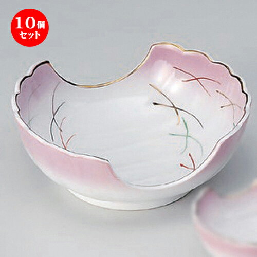 10個セット☆ 刺身 ☆紫吹武蔵野刺身鉢 [ 13.5 x 11.5 x 5cm 270g ] | 人気 おすすめ 食器 洋食器 業務用 飲食店 カフェ うつわ 器 おしゃれ かわいい ギフト プレゼント 誕生日 食器セット