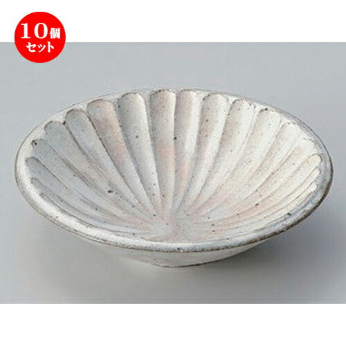 10個セット☆ 中鉢 ☆粉引太そぎ反5.5鉢 [ 17.4 x 5.2cm 326g ] | 中鉢 盛鉢 取り鉢 ボウル 中 おすすめ 人気 食器 業務用 飲食店 カフェ うつわ 器 おしゃれ かわいい お洒落 ギフト プレゼント 引き出物 内祝い 結婚祝い 誕生日 贈り物 贈答品 食器セット