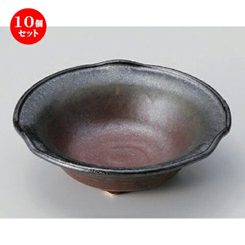 10個セット☆ 中鉢 ☆いぶし三つ足向付 [ 16 x 4.5cm 265g ] | 中鉢 盛鉢 取り鉢 ボウル 中 おすすめ 人気 食器 業務用 飲食店 カフェ うつわ 器 おしゃれ かわいい お洒落 ギフト プレゼント 引き出物 内祝い 結婚祝い 誕生日 贈り物 贈答品 食器セット
