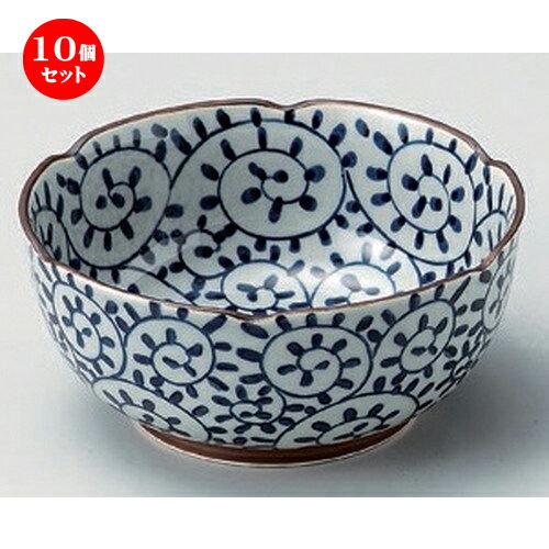 10個セット☆ 小鉢 ☆内外蛸唐草深小鉢 [ 13.3 x 5.8cm 240g ] | 小鉢 小 小さい 鉢 ボウル 万能 人気 おすすめ 食器 業務用 飲食店 カフェ うつわ 器 おしゃれ かわいい ギフト プレゼント内祝い 結婚祝い 誕生日 贈り物 贈答品 食器セット