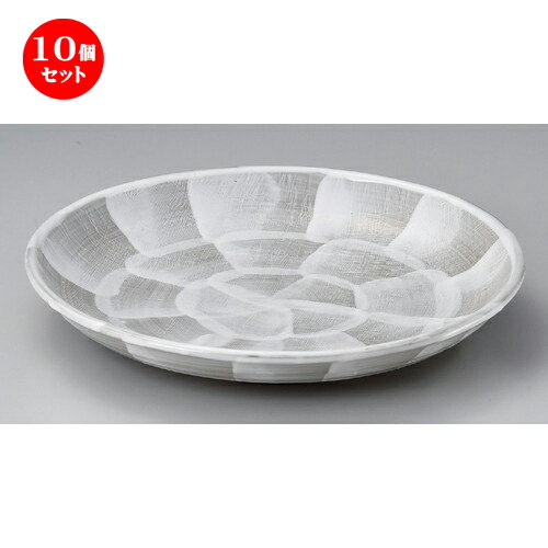楽天せともの本舗10個セット☆ 丸皿 ☆うのふメン皿 [ 29 x 4.5cm 1200g ] | 大きい お皿 大皿 盛り皿 盛皿 人気 おすすめ パスタ皿 パーティー 食器 業務用 飲食店 カフェ うつわ 器 ギフト プレゼント誕生日 贈り物 贈答品 おしゃれ かわいい 食器セット