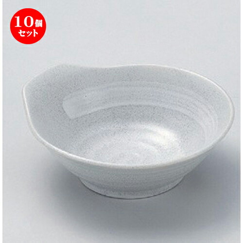 10個セット 呑水 /グレー粉引白刷毛新とんすい [ 13.2 x 12.4 x 4.6cm 184g ] | 鍋 お鍋 呑水 とんすい 取り皿 鍋パ インスタ あったかい ほかほか 人気 おすすめ 食器 業務用 飲食店 カフェ うつわ 器 おしゃれ かわいい ギフト プレゼント 引き出物 贈り物 食器セット