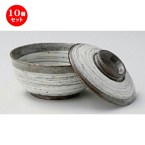 10個セット☆ 煮物碗 ☆粉引刷毛煮物碗 [ 13.3 x 6.2cm 440g ] | 煮物 料亭 旅館 割烹 碗 人気 おすすめ 食器 業務用 飲食店 カフェ うつわ 器 おしゃれ かわいい ギフト プレゼント 引き出物 誕生日 贈り物 贈答品 食器セット