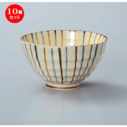 楽天せともの本舗10個セット☆ 多用碗 ☆内外十草茶漬碗 [ 13 x 7.6cm 260g ] | 多用丼 サラダ 麺類 スープ 食器 業務用 飲食店 カフェ うつわ 器 おしゃれ かわいい お洒落 可愛い ギフト プレゼント 引き出物 内祝い 結婚祝い 誕生日 贈り物 贈答品 おすすめ 食器セット