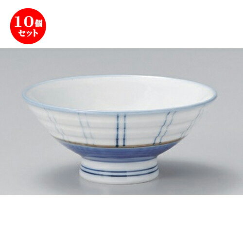 10個セット☆ 飯碗 ☆二本刷毛目 (厚口) 大平 [ 13.2 x 5.9cm 180g ] | ちゃわん お茶碗 飯碗 ご飯茶碗 白米 人気 おすすめ 食器 業務用 飲食店 カフェ うつわ 器 おしゃれ かわいい ギフト プレゼント 引き出物 誕生日 贈り物 贈答品 食器セット