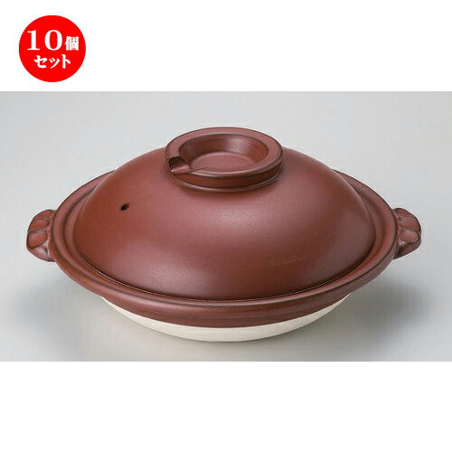 10個セット☆ スッポン鍋 ☆鉄赤6号スッポン鍋 [ 22 x φ19 x 8cm 800g ] | 人気 おすすめ 食器 洋食器 業務用 飲食店 カフェ うつわ 器 おしゃれ かわいい ギフト プレゼント 誕生日 食器セット
