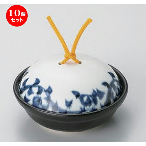 10個セット☆ 会席鍋 ☆染付タコ唐草会席鍋 (小) [ 14.2 x 7cm 420g ] | 人気 おすすめ 食器 洋食器 業務用 飲食店 カフェ うつわ 器 おしゃれ かわいい ギフト プレゼント 誕生日 食器セット