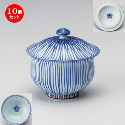 10個セット☆ 蓋付煎茶 ☆花十草蓋付汲出 [ 10 x 8.5cm (200cc) 200g ] | 湯呑 湯のみ せん茶 千茶 一服 人気 おすすめ 食器 業務用 飲食店 カフェ うつわ 器 おしゃれ かわいい ギフト プレゼント 引き出物 誕生日 贈り物 贈答品 食器セット