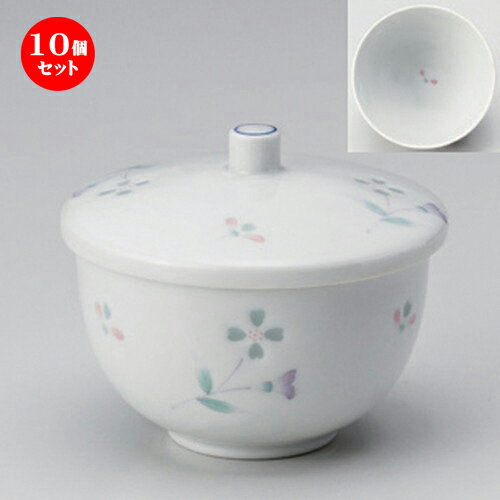 10個セット☆ 蓋付煎茶 ☆ホタルつゆ草蓋付汲出 [ 9.5 x 7.5cm (170cc) 130g ] | 湯呑 湯のみ せん茶 千茶 一服 人気 おすすめ 食器 業務用 飲食店 カフェ うつわ 器 おしゃれ かわいい ギフト プレゼント 引き出物 誕生日 贈り物 贈答品 食器セット