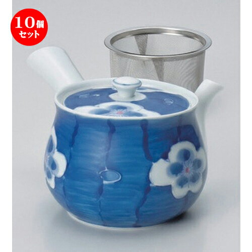 10個セット 有田焼急須 /梅香U付特大急須650cc 470g ] | ポット 急須 きゅうす 土瓶 お茶 一服 まったり 人気 おすすめ 食器 業務用 飲食店 カフェ うつわ 器 おしゃれ かわいい ギフト プレゼント 引き出物 誕生日 贈り物 贈答品 食器セット