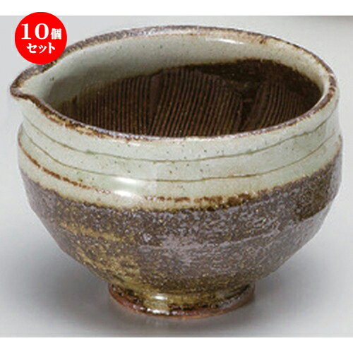 10個セット☆ すり鉢 ☆泥クシ彫リ三.五寸丸片口すり鉢 [ 10 x 7cm 236g ] | 人気 おすすめ 食器 洋食器 ..